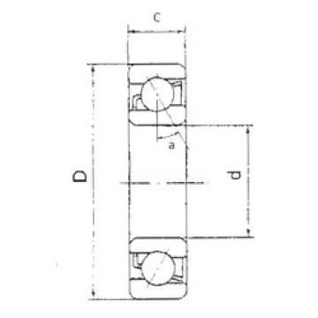 Rodamiento 7207B FBJ