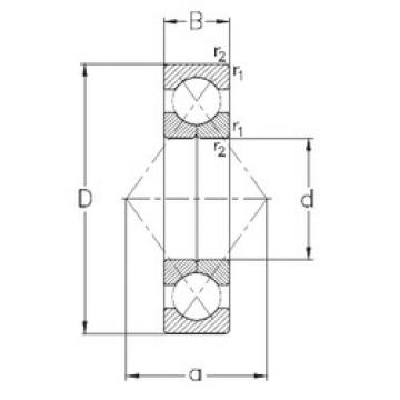 Rodamiento QJ216-MPA NKE