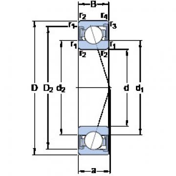 Rodamiento S7001 ACD/P4A SKF