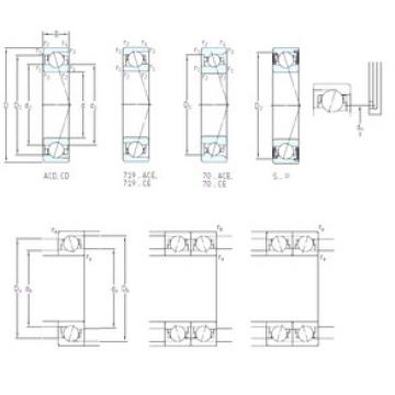 Rodamiento S7009 ACE/P4A SKF