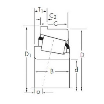 Rodamiento 07087/07204-B Timken