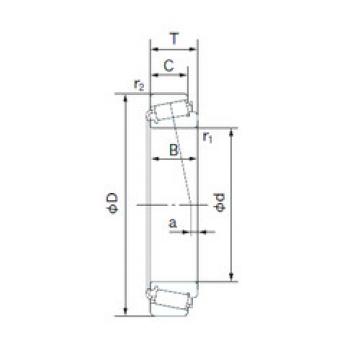 Rodamiento 11162R/11300 NACHI