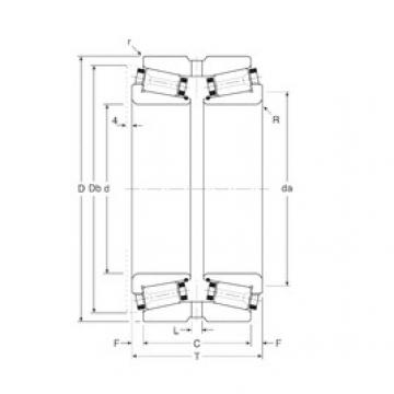 Rodamiento 100031X/100072G Gamet