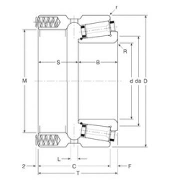 Rodamiento 101041X/101076P Gamet