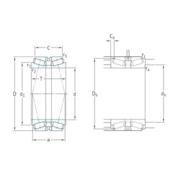 Rodamiento 32052T189X/DBC280 SKF