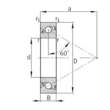 Rodamiento 7602030-2RS-TVP FAG