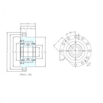 Rodamiento BSDU 240 DD SNFA