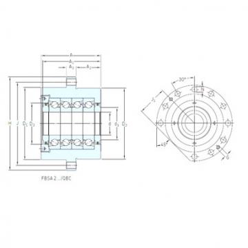 Rodamiento BSQU 245 TDT SNFA