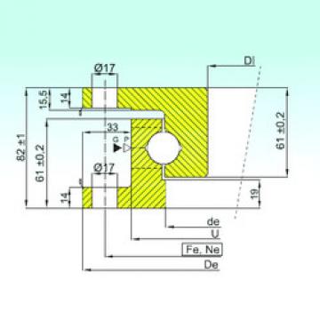 Rodamiento NK.22.0800.100-1PPN ISB