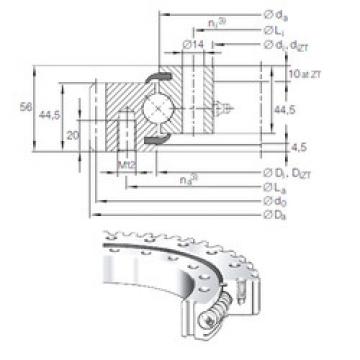 Rodamiento VSA 20 0644 N INA