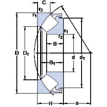 Rodamiento 29448 E SKF