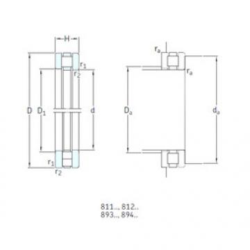 Rodamiento 89412TN SKF