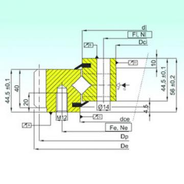 Rodamiento ER1.14.0844.201-3STPN ISB