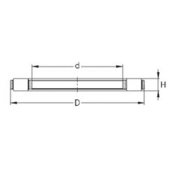 Rodamiento K 81236-MB NKE