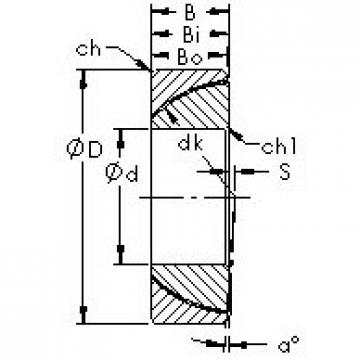 Rodamiento GAC85T AST