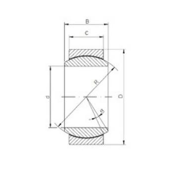 Rodamiento GE 100 ECR-2RS ISO