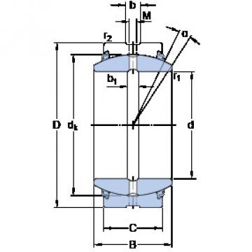 Rodamiento GE 240 ESX-2LS SKF