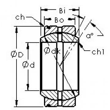 Rodamiento GE130XS/K AST