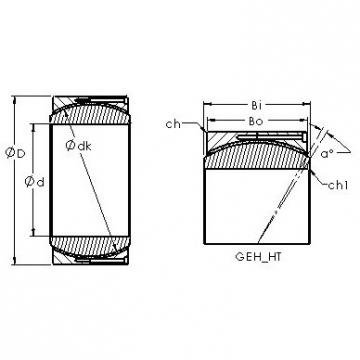 Rodamiento GEH180HT AST