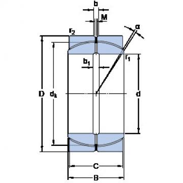 Rodamiento GEP 300 FS SKF