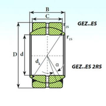 Rodamiento GEZ 19 ES ISB