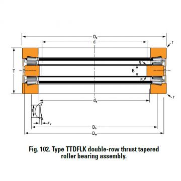 Bearing T10250F Thrust Race Single