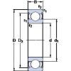 Rodamiento 6005-2Z SKF #1 small image