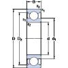 Rodamiento 6003-Z SKF #1 small image