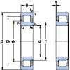 Rodamiento NJ 2218 ECP SKF #1 small image