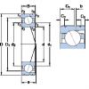 Rodamiento 71916 CD/HCP4AL SKF