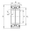 Rodamiento ZKLN1242-2RS-PE INA