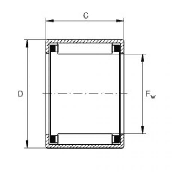 Rodamiento SCH1112 INA #1 image