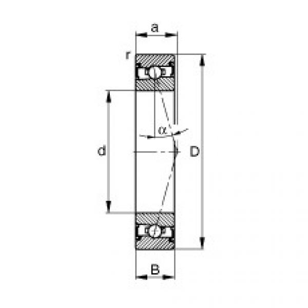 Rodamiento HSS7021-C-T-P4S FAG #1 image