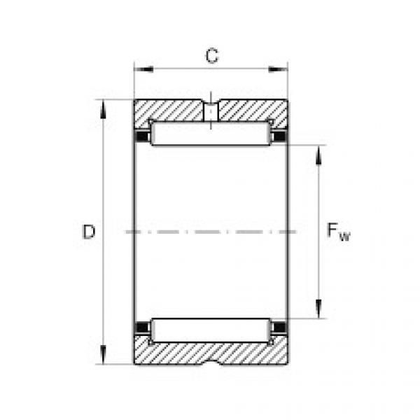 Rodamiento NCS2620 INA #1 image