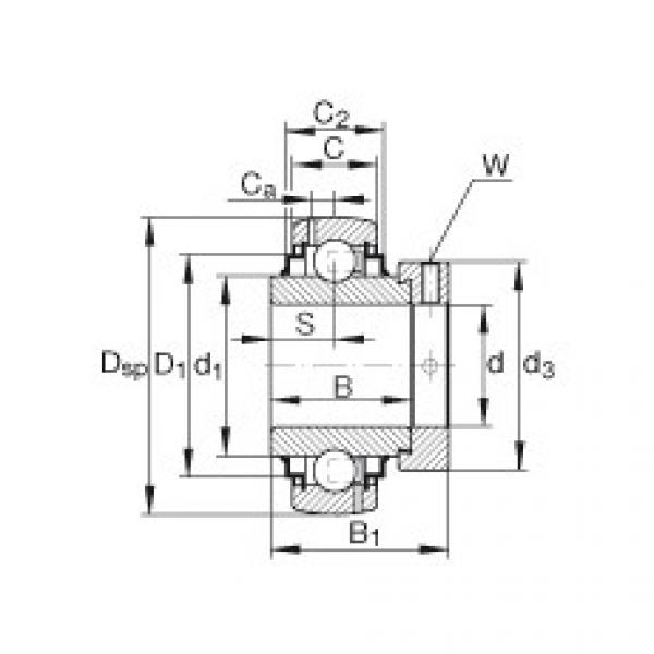 Rodamiento G1104-206-KRR-B-AS2/V INA #1 image