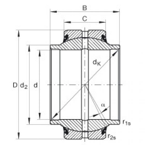 Rodamiento GE30-HO-2RS INA #1 image