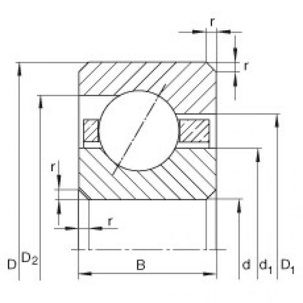 Rodamiento CSED065 INA #1 image