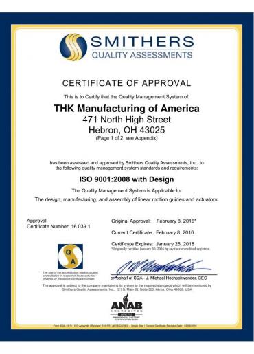 ISO 9001:2008 with Design
