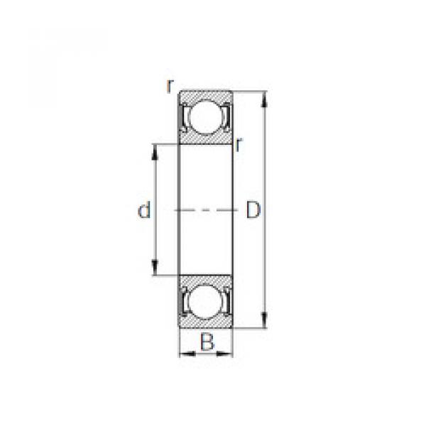 Rodamiento 6215-2RS CYSD #1 image