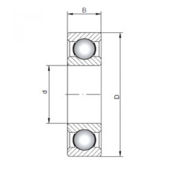 Rodamiento 6014 ISO #1 image