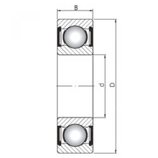 Rodamiento 6001 ZZ CX #1 image