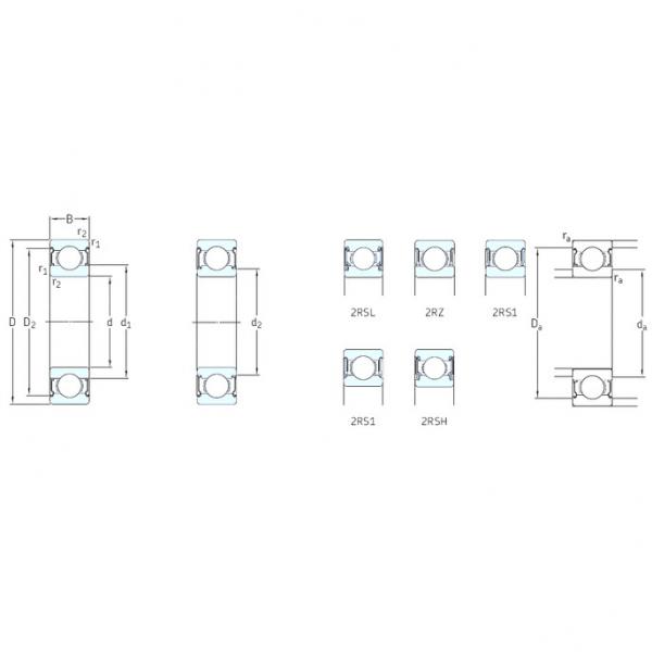 Rodamiento 627-2RSH SKF #1 image