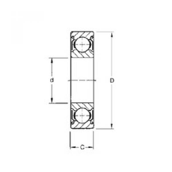 Rodamiento 1615-ZZ CYSD #1 image