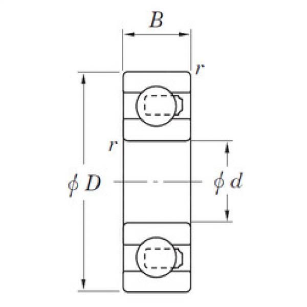 Rodamiento 3NC6208YH4 KOYO #1 image