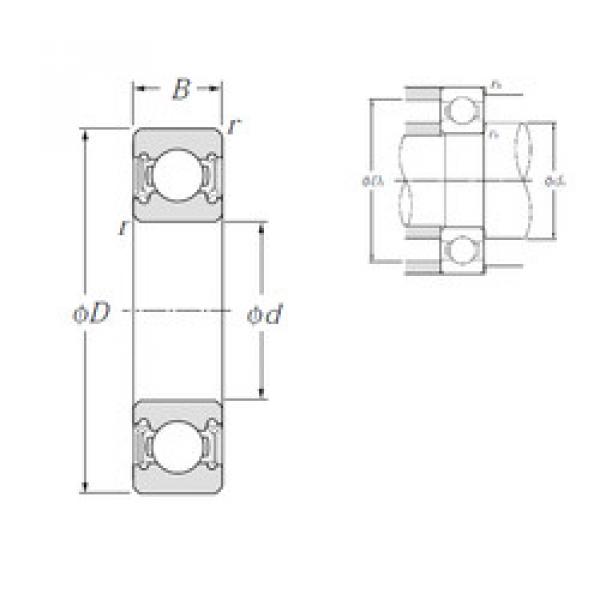 Rodamiento 6302LLU NTN #1 image