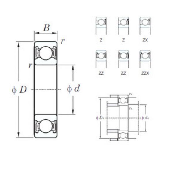 Rodamiento 6212ZZ KOYO #1 image