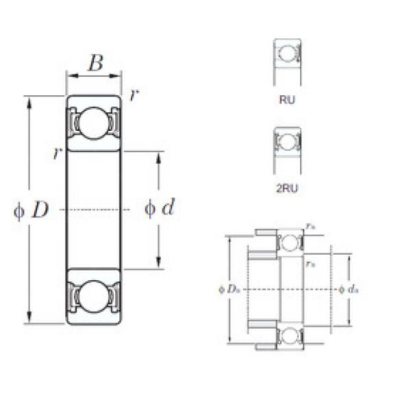 Rodamiento 6215-2RU KOYO #1 image