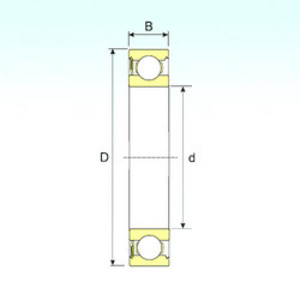 Rodamiento 6013-RS ISB #1 image