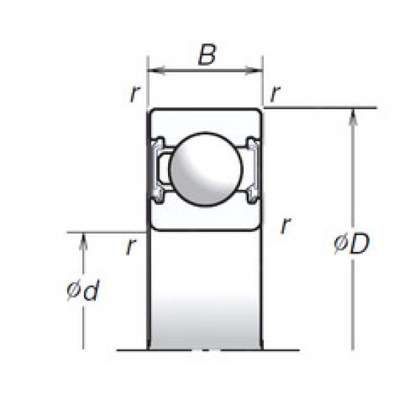 Rodamiento 6302T1XVV NSK #1 image