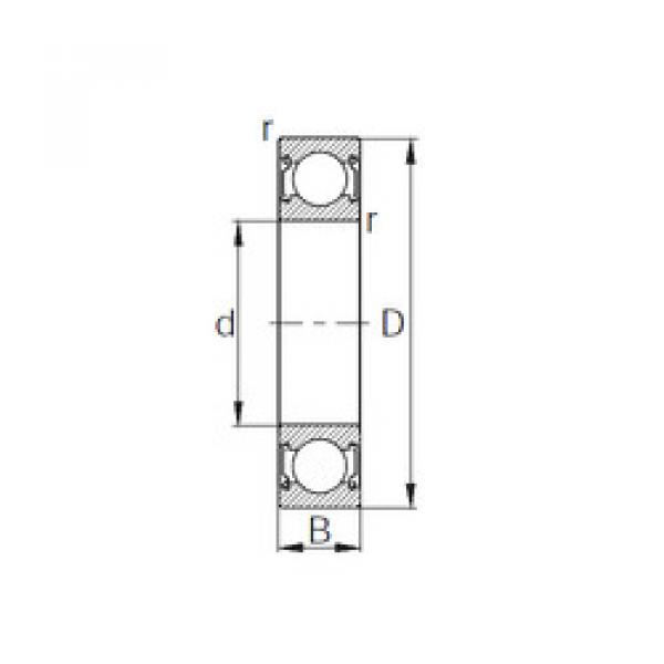 Rodamiento 6003ZZ KBC #1 image